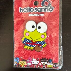 New Omatsuri Festival Keroppi Enamel Pin